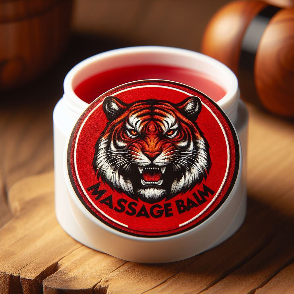 Balsamo da massaggio rosso