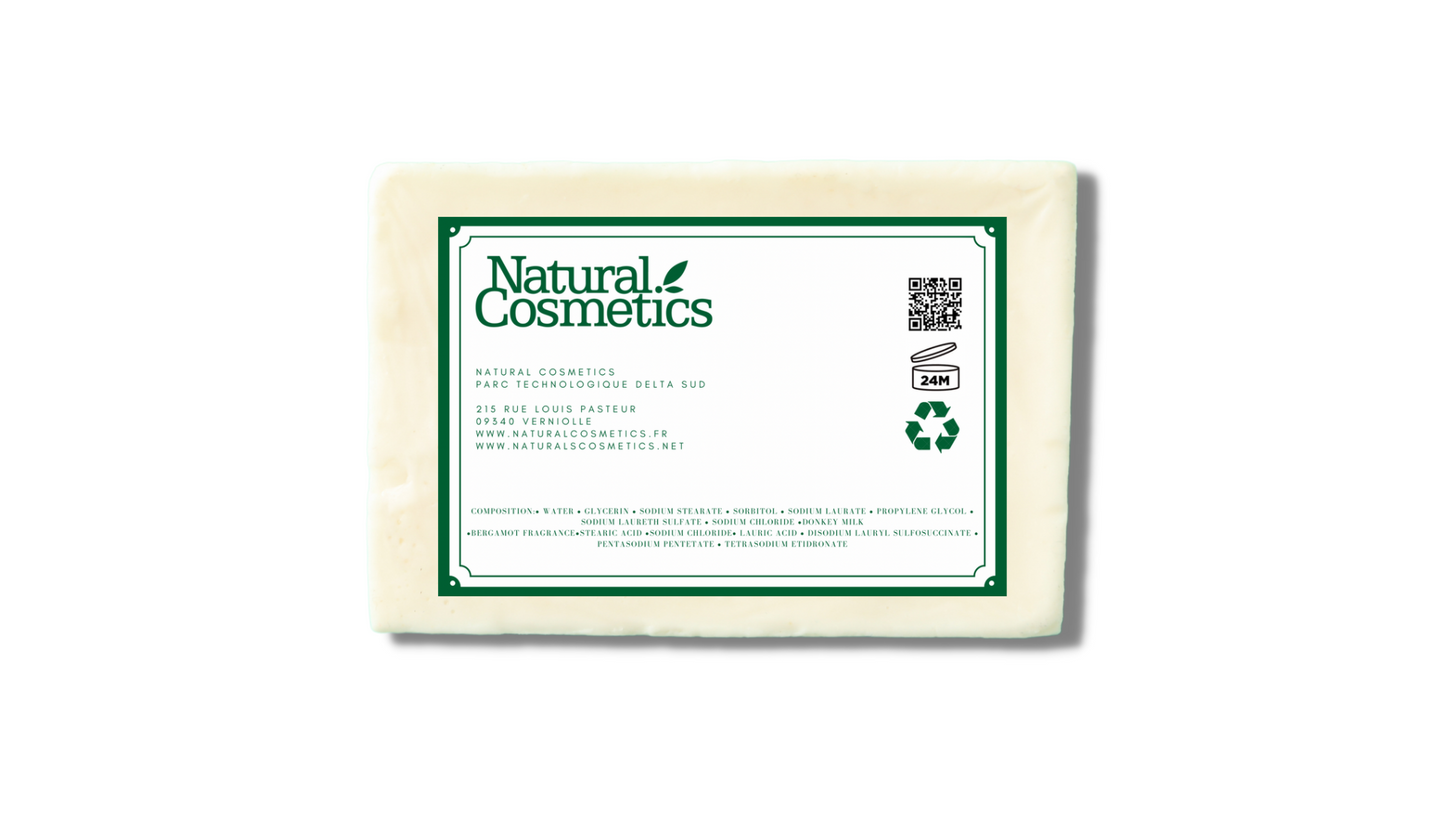 Savon au lait d'ânesse et bergamote